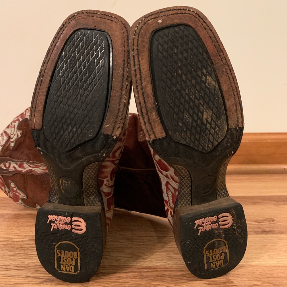 Dan Post Rose Square Toe Boots - image 3